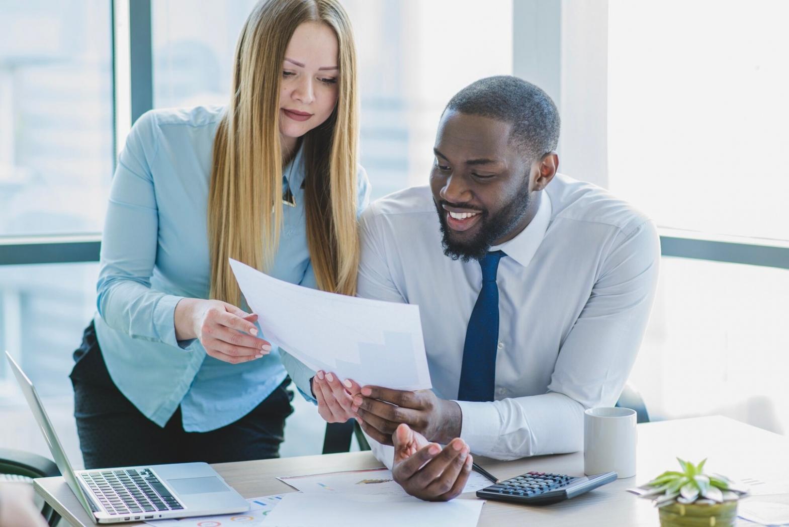 Detailed financial planning workspace with charts and analysis tools